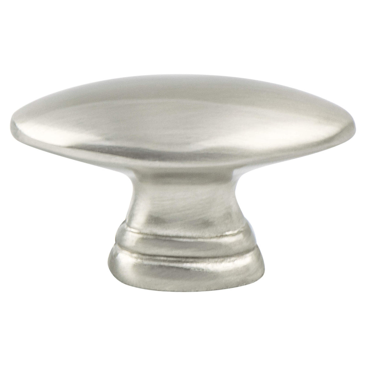 Berenson 9426-1BPN: 1-7/16" Advantage Plus Six Oval Cabinet Knob - Brushed Nickel