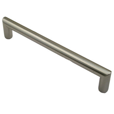 Rusticware 942SN: 7" cc Modern Round Cabinet Pull - Satin Nickel