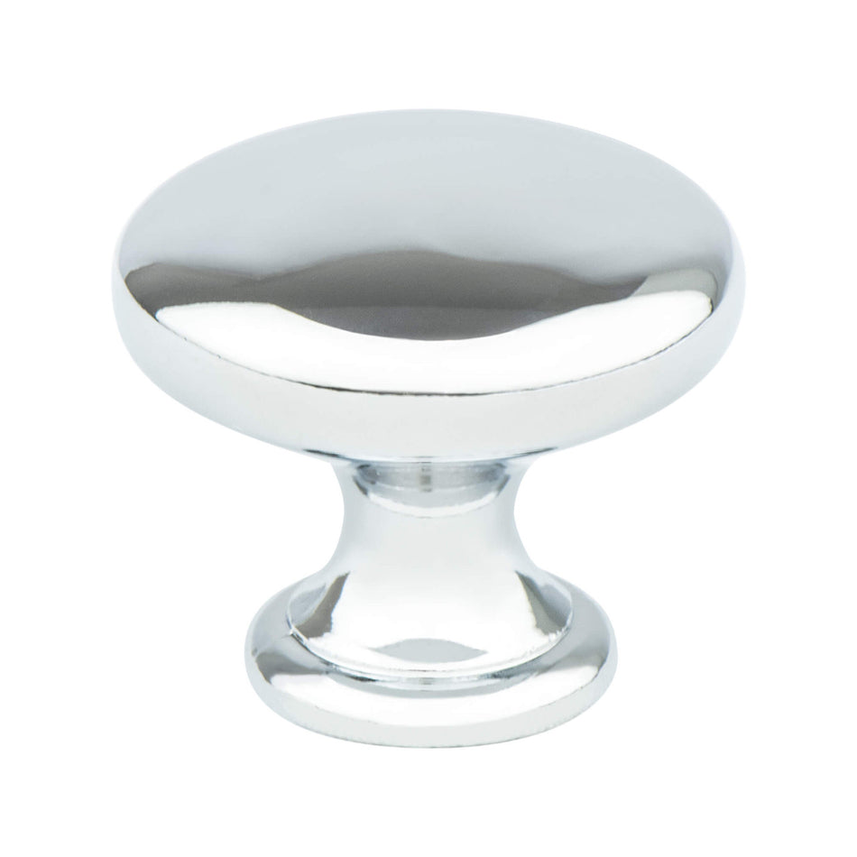 Berenson 9433-4026: 1-1/4" Contemporary Advantage Four Round Cabinet Knob - Polished Chrome