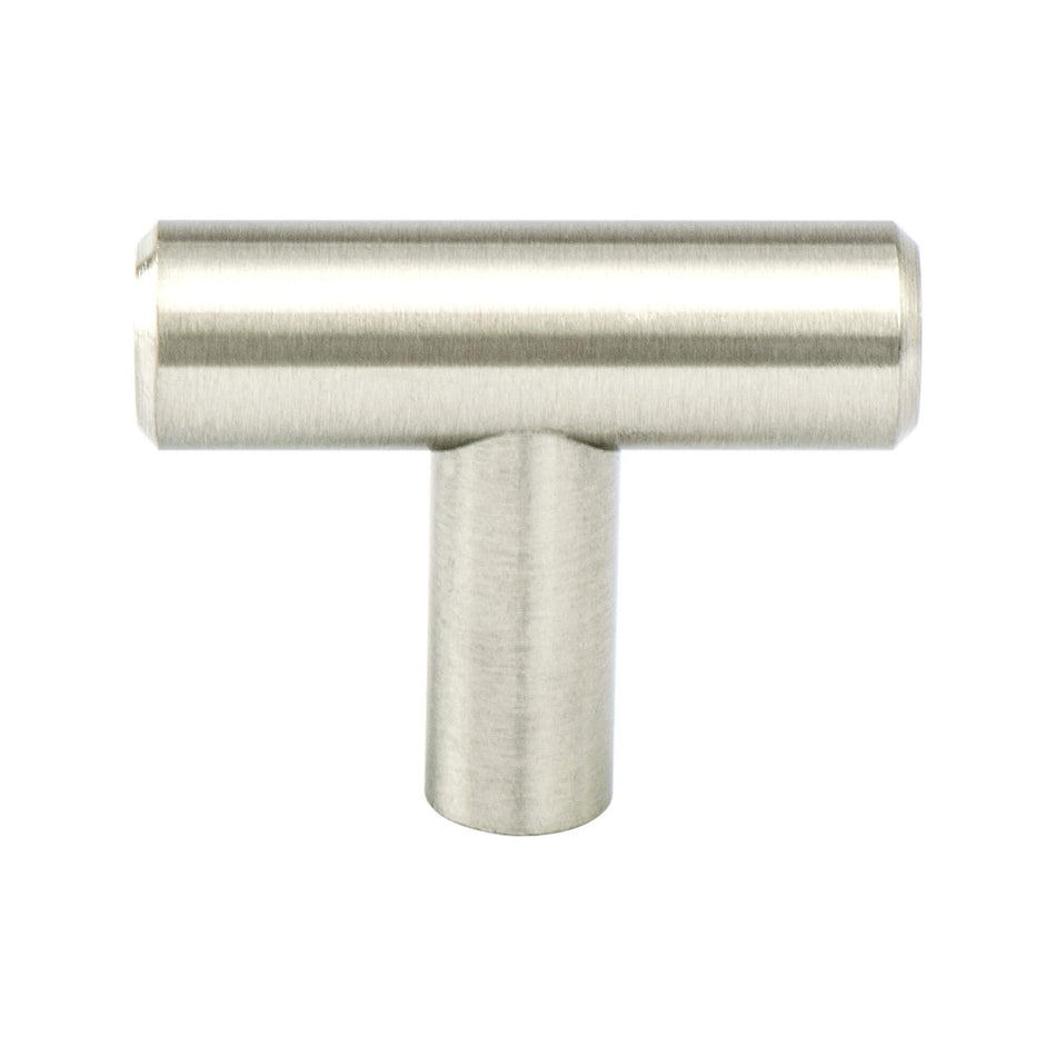 Berenson 9435-2BPN: 1-9/16" Transitional Advantage Two T-Bar Cabinet Knob - Brushed Nickel