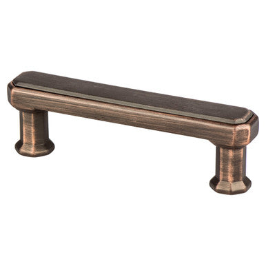 Berenson 9437-10VB: 3" cc Harmony Cabinet Pull - Verona Bronze