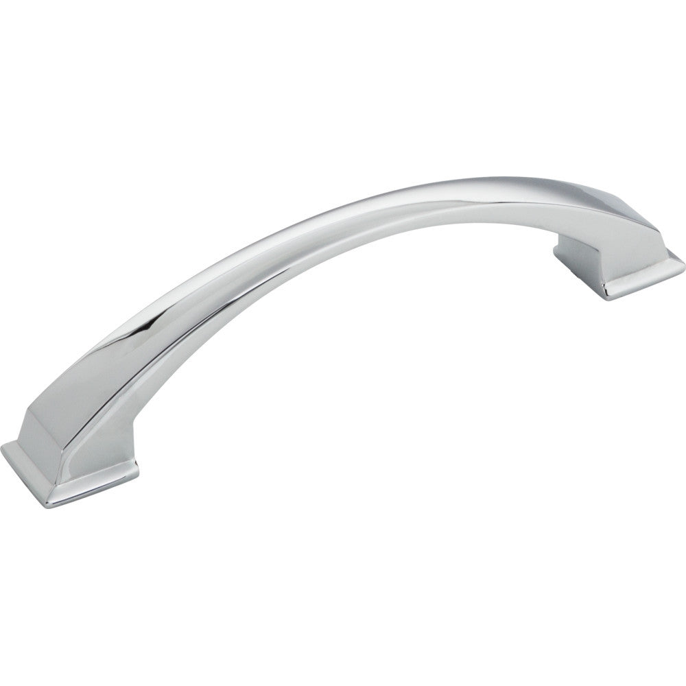 Jeffrey Alexander 944-128PC: 128mm cc Roman Arch Cabinet Pull - Polished Chrome