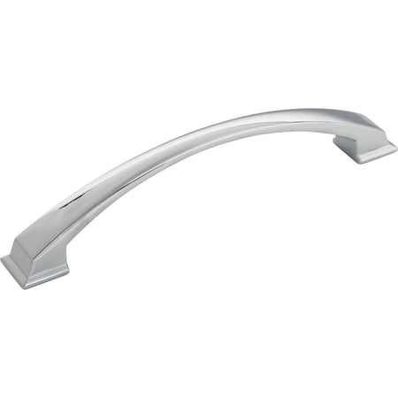 Jeffrey Alexander 944-160PC: 160mm cc Roman Arch Cabinet Pull - Polished Chrome