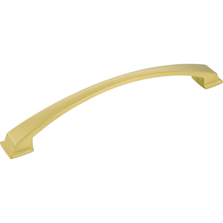 Jeffrey Alexander 944-192BG: 192mm cc Roman Arch Cabinet Pull - Brushed Gold