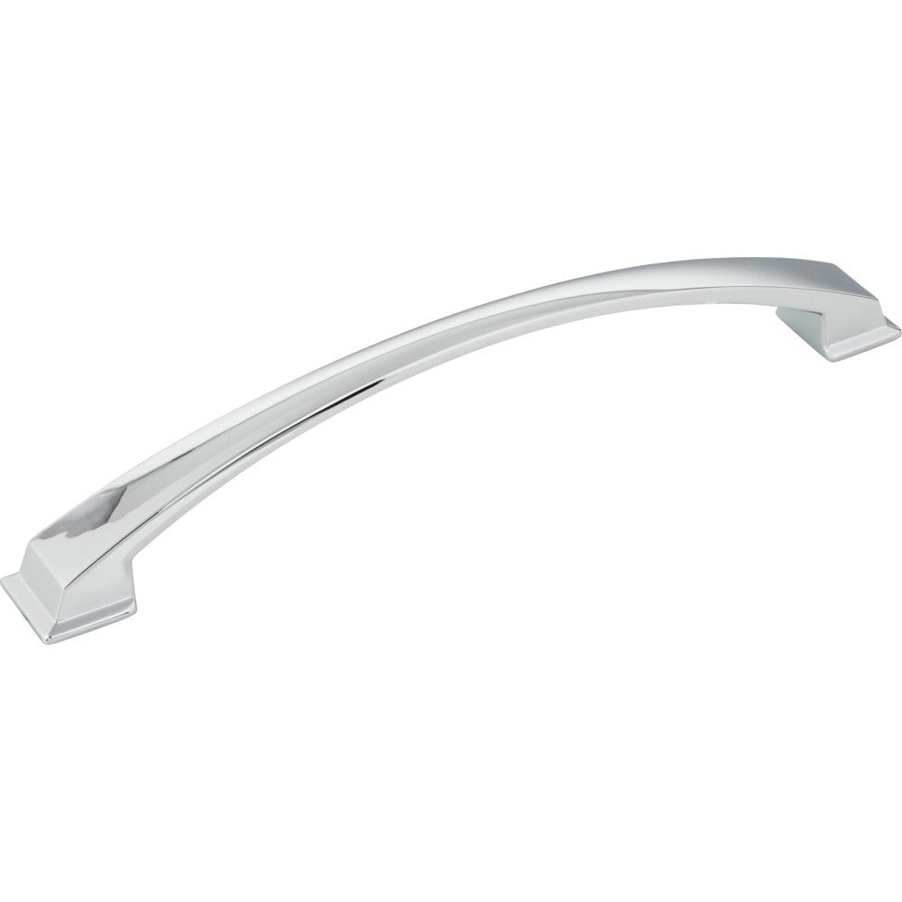 Jeffrey Alexander 944-192PC: 192mm cc Roman Arch Cabinet Pull - Polished Chrome