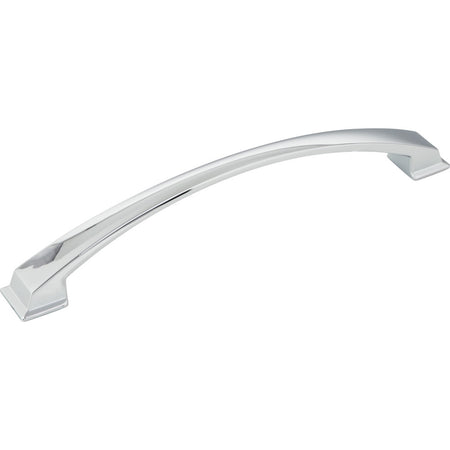 Jeffrey Alexander 944-192PC: 192mm cc Roman Arch Cabinet Pull - Polished Chrome