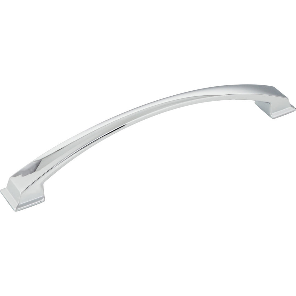 Jeffrey Alexander 944-192PC: 192mm cc Roman Arch Cabinet Pull - Polished Chrome