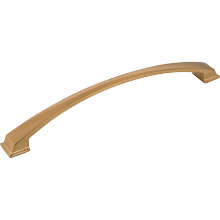 Jeffrey Alexander 944-224SBZ: 224mm cc Roman Arch Cabinet Pull - Satin Bronze