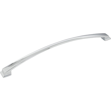 Jeffrey Alexander 944-305PC: 305mm cc Roman Arch Cabinet Pull - Polished Chrome