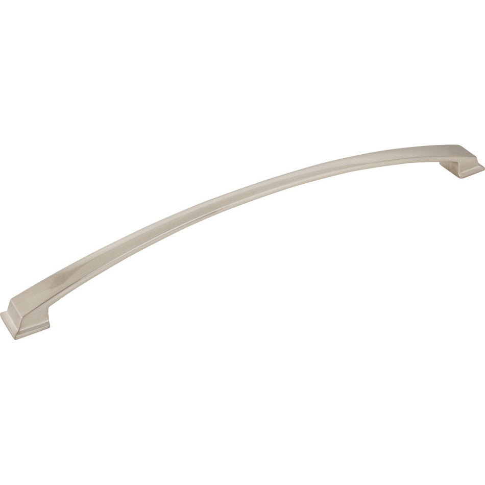Jeffrey Alexander 944-305SN: 305mm cc Roman Arch Cabinet Pull - Satin Nickel
