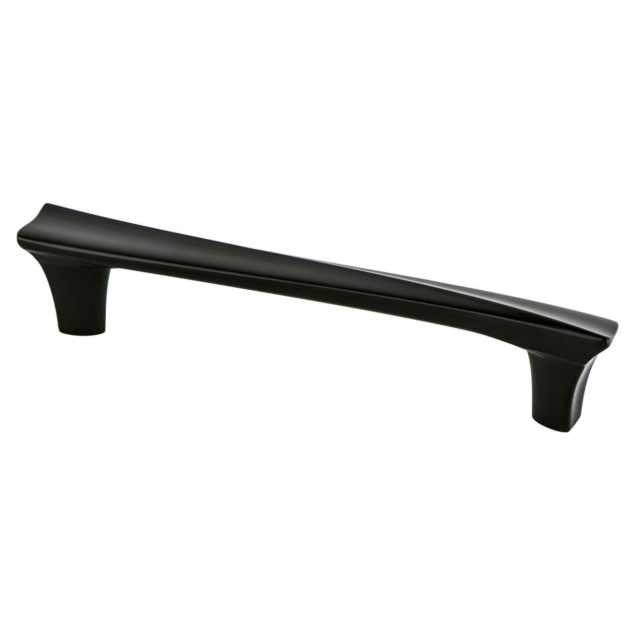 Berenson 9440-1055: 128mm cc Fluidic Cabinet Pull - Black