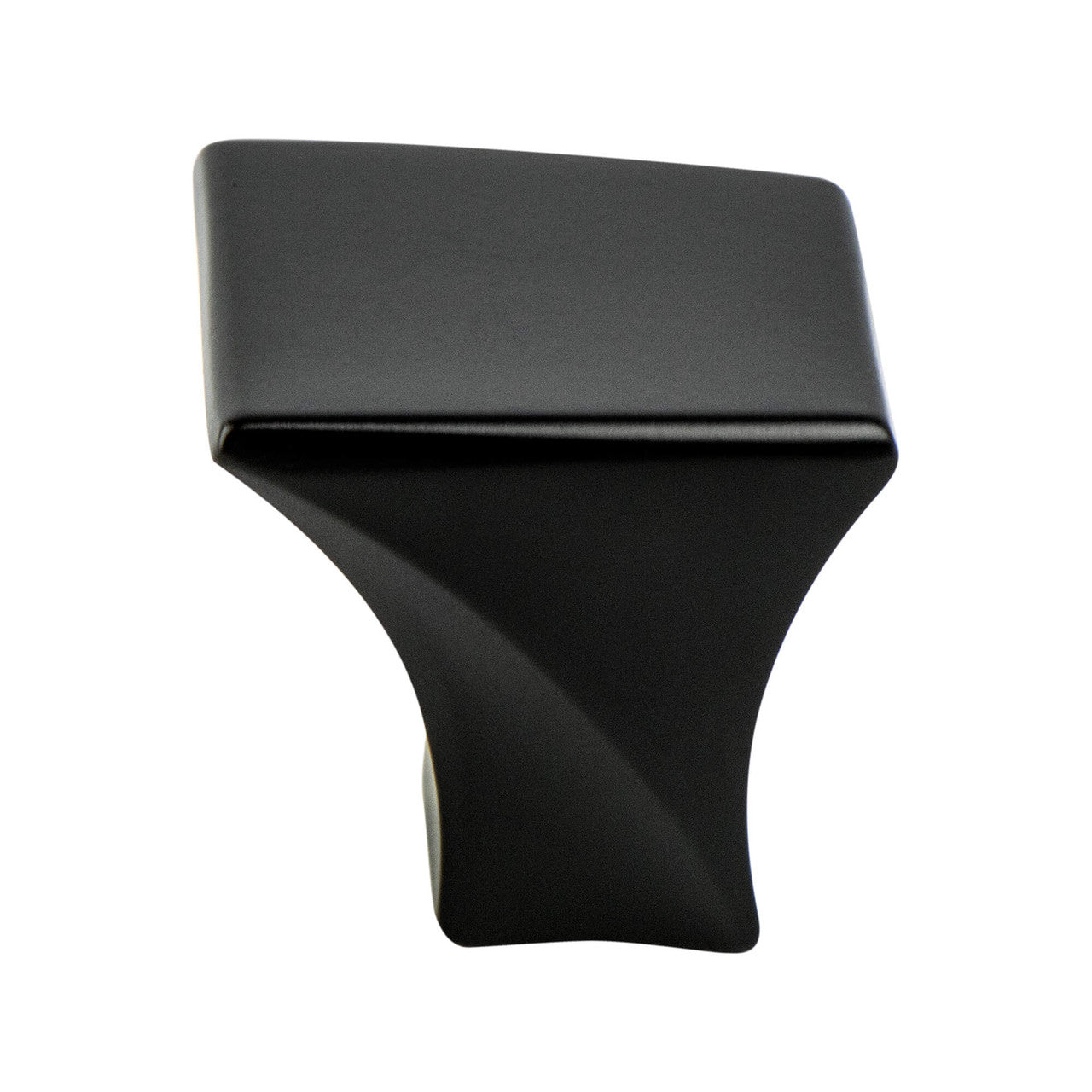 Berenson 9441-1055: 1-3/16" Fluidic Cabinet Knob - Black