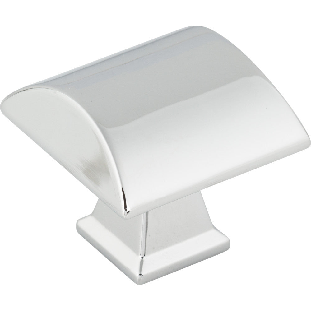 Jeffrey Alexander 944PC: 1-1/4" Roman Square Cabinet Knob - Polished Chrome