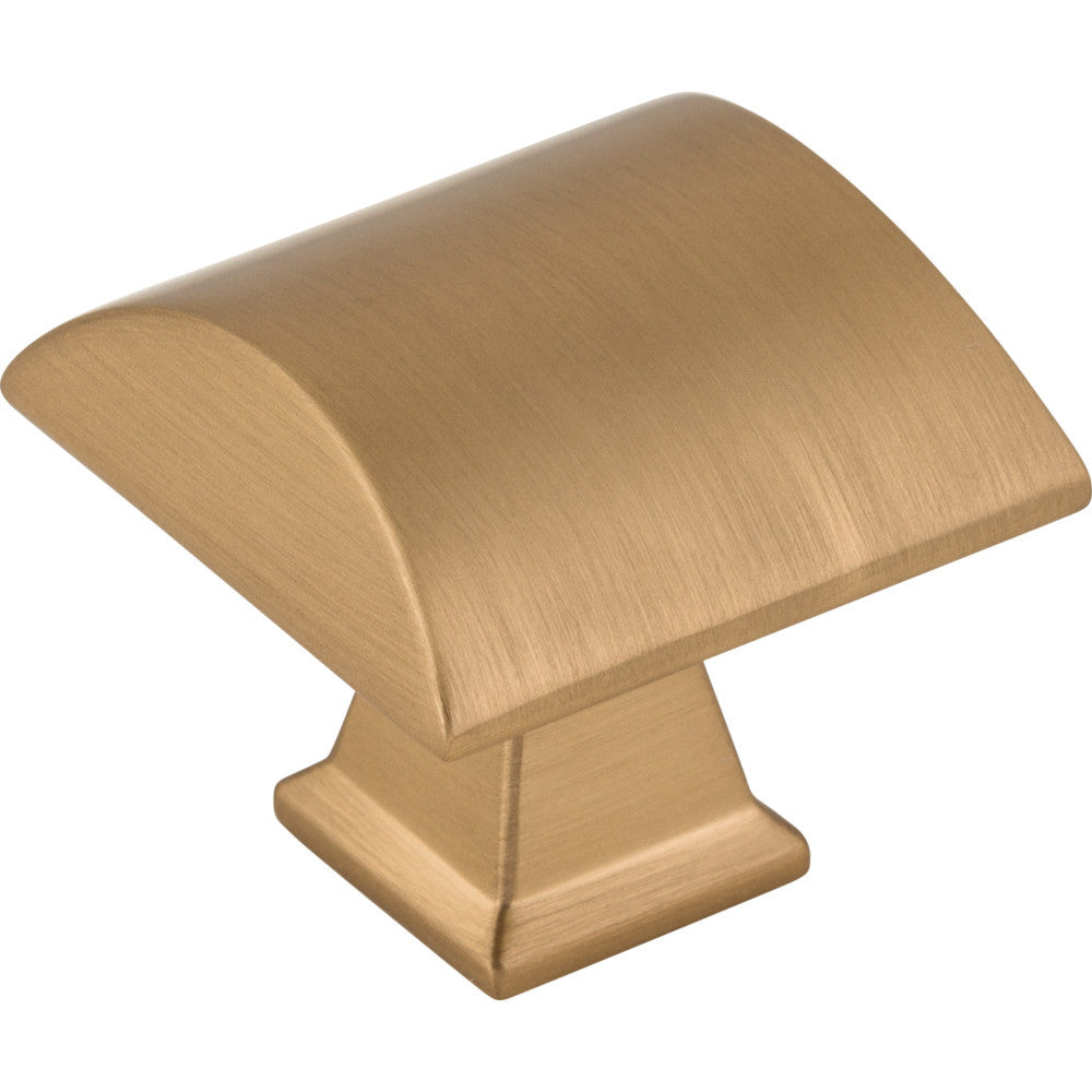 Jeffrey Alexander 944SBZ: 1-1/4" Roman Square Cabinet Knob - Satin Bronze