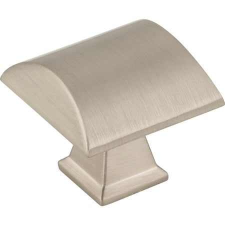 Jeffrey Alexander 944SN: 1-1/4" Roman Square Cabinet Knob - Satin Nickel