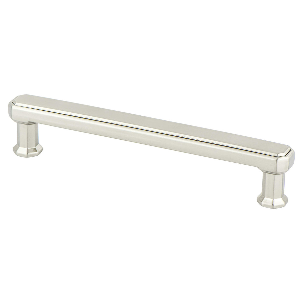 Berenson 9450-1BPN: 128mm cc Harmony Cabinet Pull - Brushed Nickel