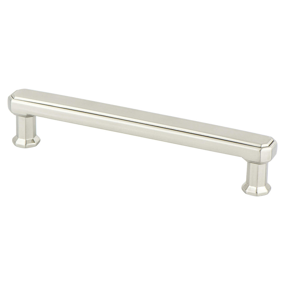 Berenson 9450-1BPN: 128mm cc Harmony Cabinet Pull - Brushed Nickel