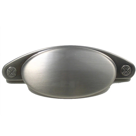 Rusticware 945SN: 3" cc Bin Cabinet Pull - Satin Nickel