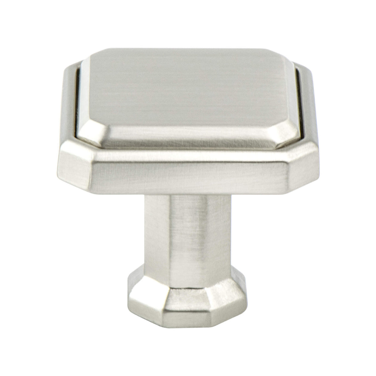 Berenson 9462-1BPN: 1-3/16" Harmony Cabinet Knob - Brushed Nickel