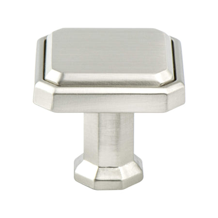 Berenson 9462-1BPN: 1-3/16" Harmony Cabinet Knob - Brushed Nickel