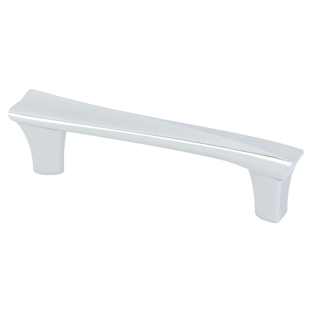 Berenson 9475-1026: 96mm cc Fluidic Cabinet Pull - Polished Chrome