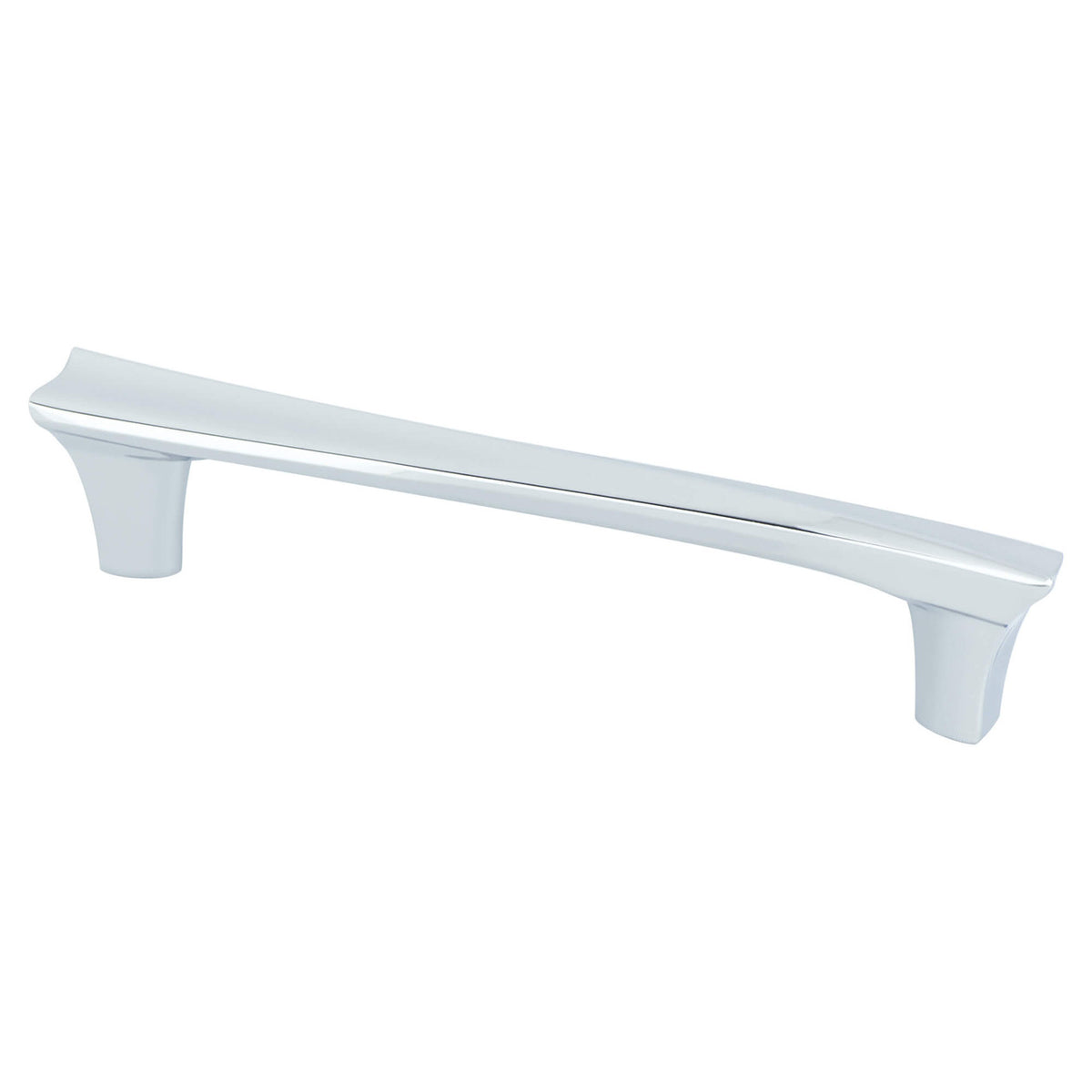 Berenson 9477-1026: 128mm cc Fluidic Cabinet Pull - Polished Chrome