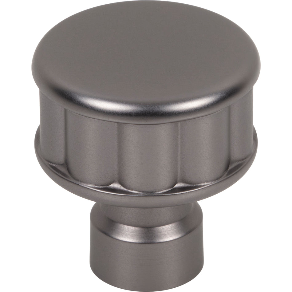 Top Knobs TK3400AG: 1-1/4"  Pemberton Cabinet Knob - Ash Gray