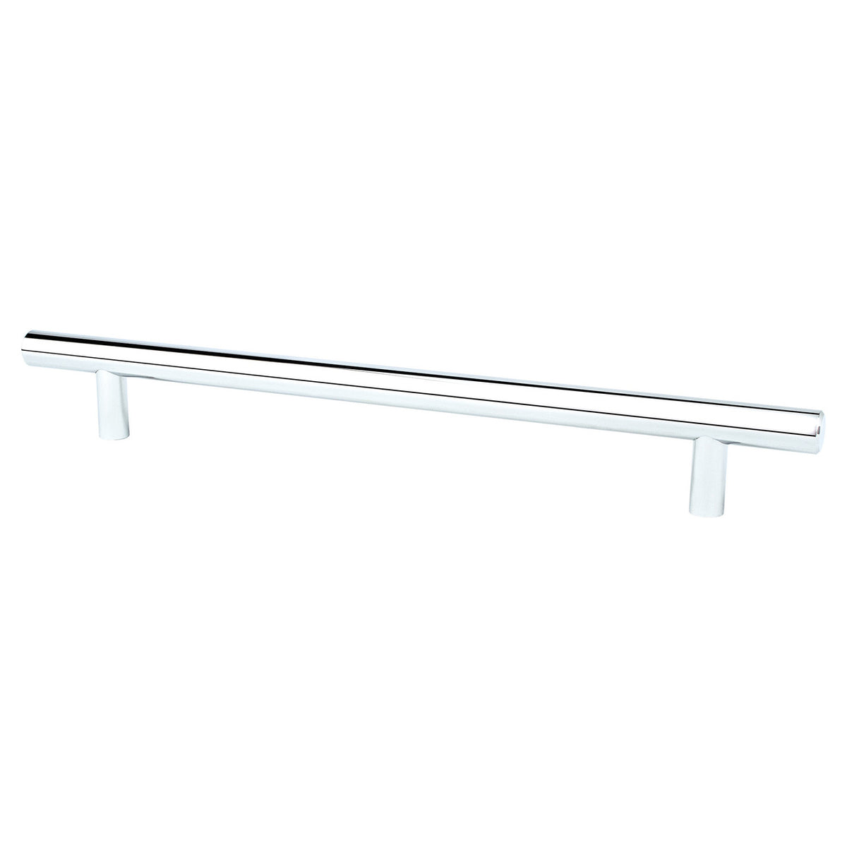 Berenson 9520-2026: 192mm cc Transitional Advantage Two Round Bar Cabinet Pull - Polished Chrome