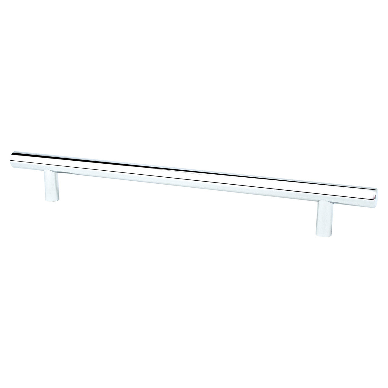 Berenson 9520-2026: 192mm cc Transitional Advantage Two Round Bar Cabinet Pull - Polished Chrome