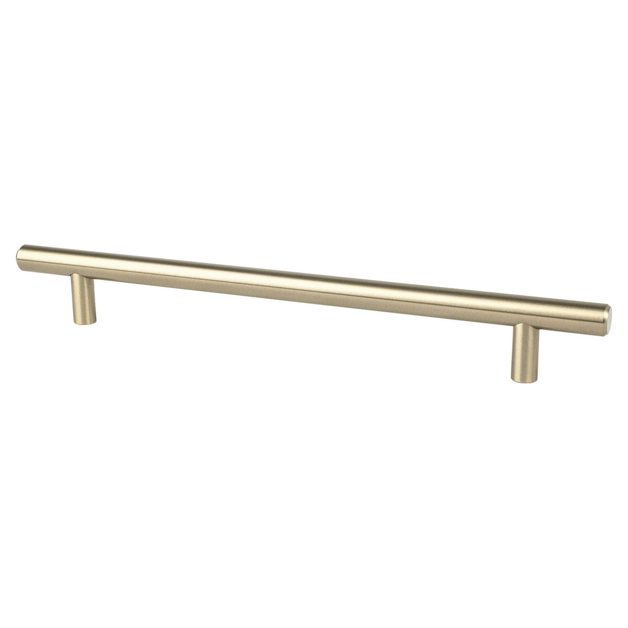Berenson 9524-20CZ: 192mm cc Transitional Advantage Two Round Bar Cabinet Pull - Champagne
