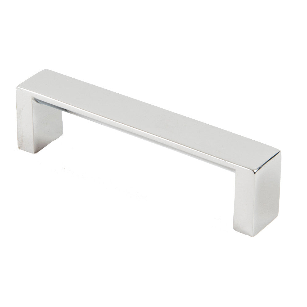 Rusticware 953CH: 4" cc Modern Cabinet Pull - Polished Chrome
