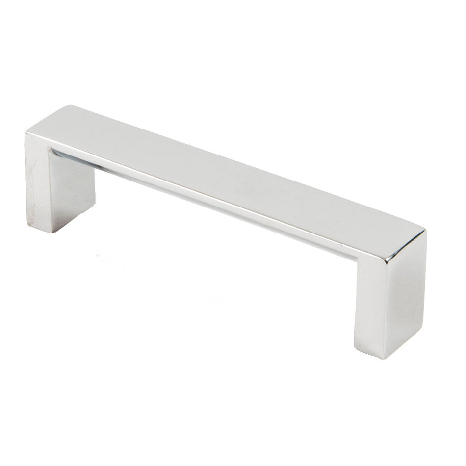 Rusticware 953CH: 4" cc Modern Cabinet Pull - Polished Chrome