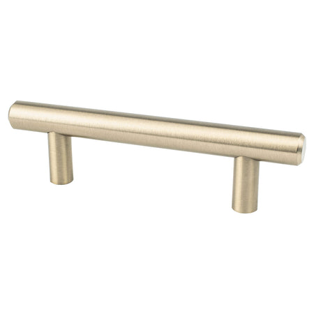 Berenson 9540-20CZ: 3" cc Transitional Advantage Two Round Bar Cabinet Pull - Champagne