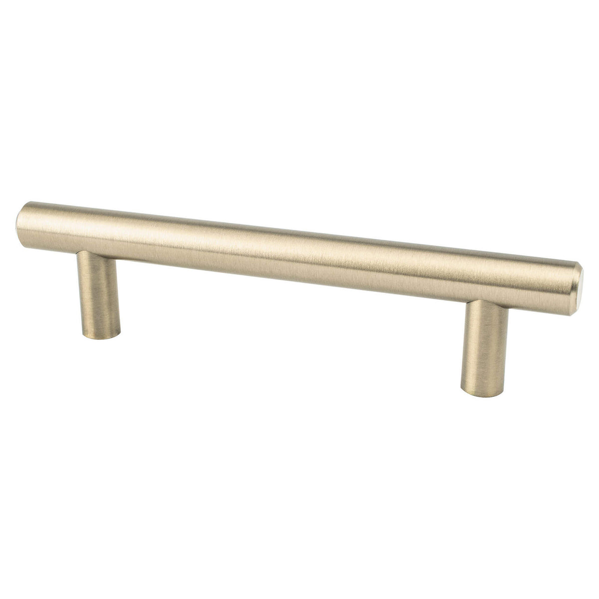 Berenson 9541-20CZ: 96mm cc Transitional Advantage Two Round Bar Cabinet Pull - Champagne