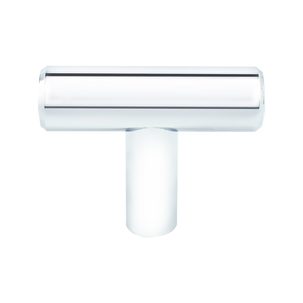 Berenson 9551-2026: 1-9/16" Transitional Advantage Two T-Bar Cabinet Knob - Polished Chrome