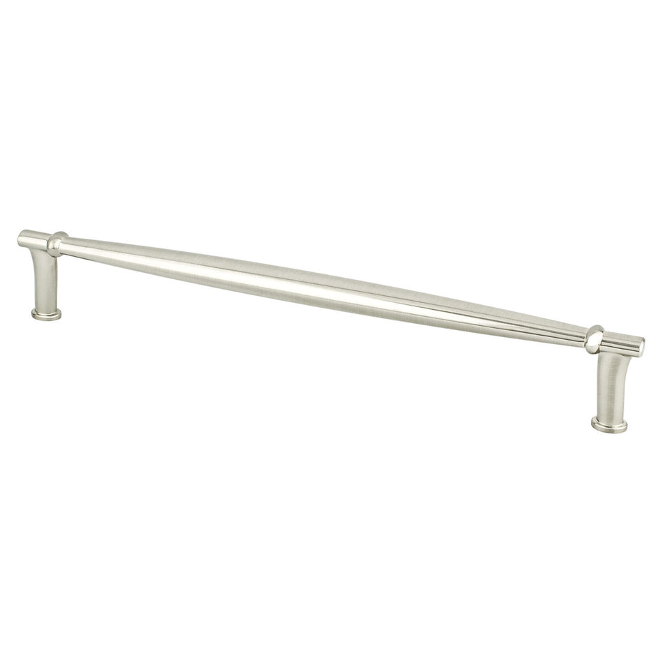 Berenson 9564-1BPN: 224mm cc Dierdra Cabinet Pull - Brushed Nickel