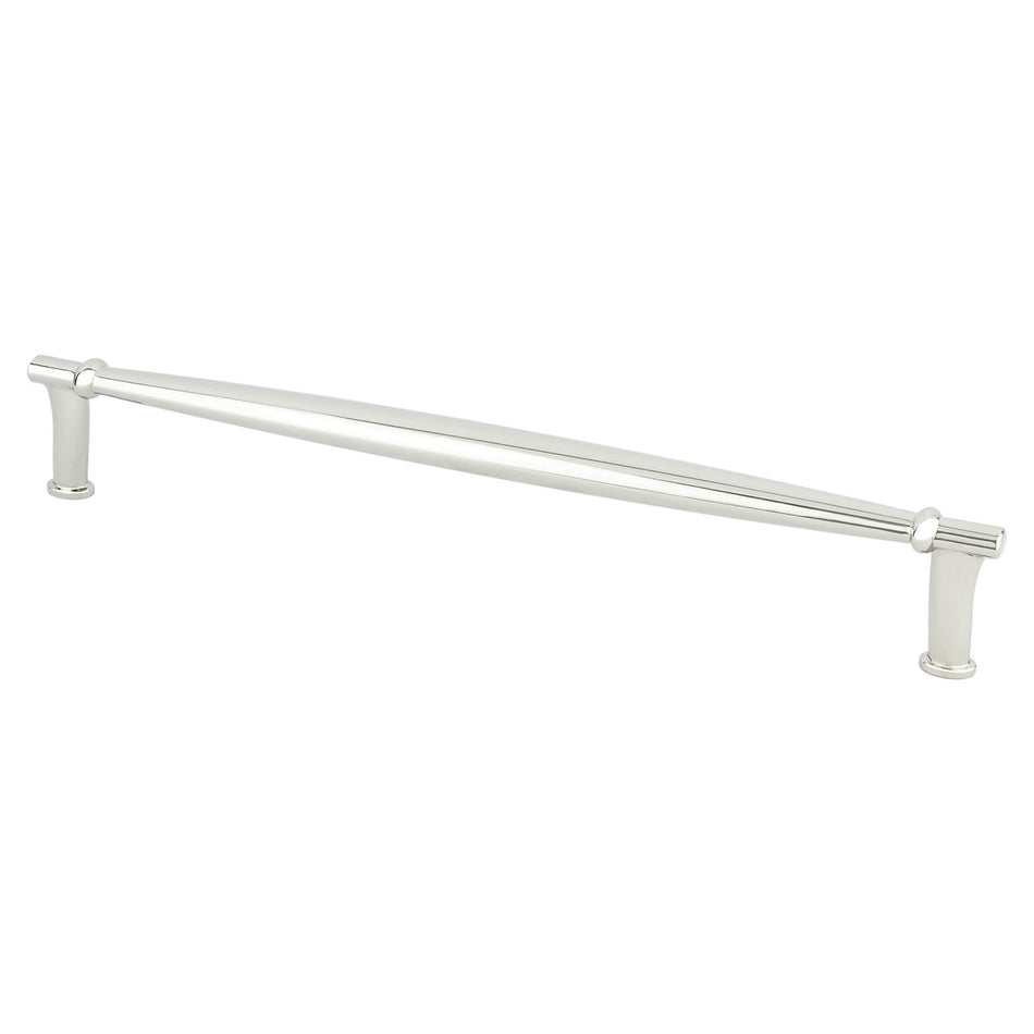 Berenson 9568-1014: 224mm cc Dierdra Cabinet Pull - Polished Nickel