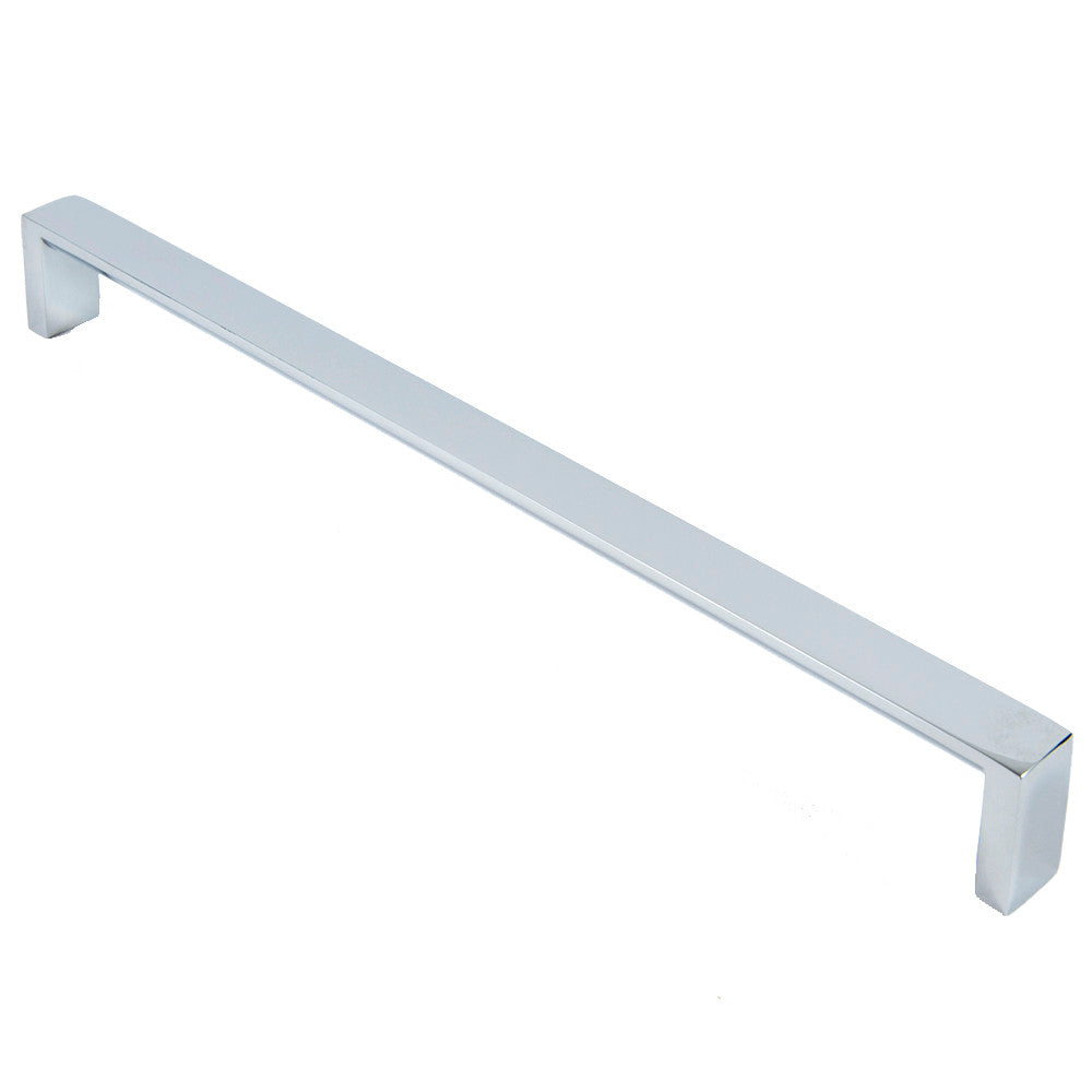 Rusticware 957CH: 12" cc Modern Cabinet Pull - Polished Chrome