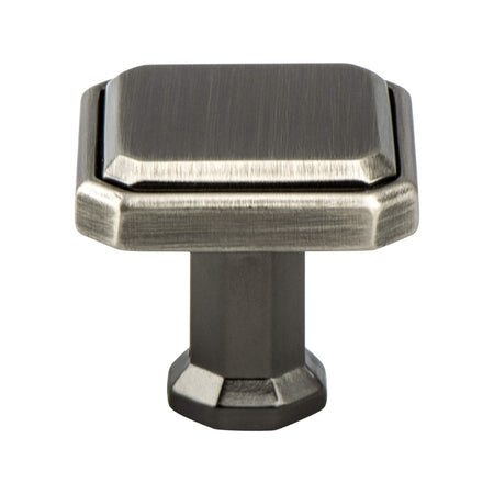 Berenson 9580-1VTN: 1-3/16" Harmony Cabinet Knob - Vintage Nickel