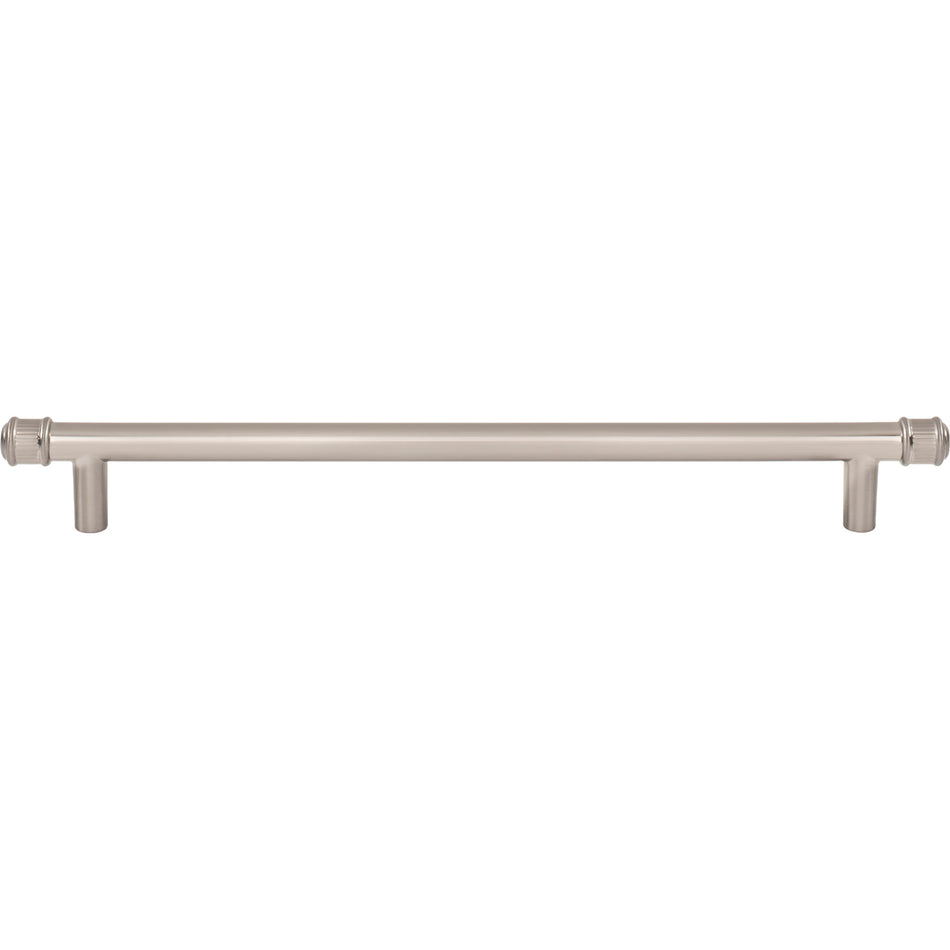 Top Knobs TK3295BSN: 8-13/16" cc Elland Cabinet Pull - Brushed Satin Nickel