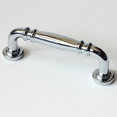 Rusticware 970CH: 3" cc Double Knuckle Cabinet Pull - Chrome