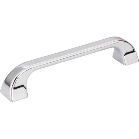 Jeffrey Alexander 972-128PC: 128mm cc Marlo D-Handle Cabinet Pull - Polished Chrome