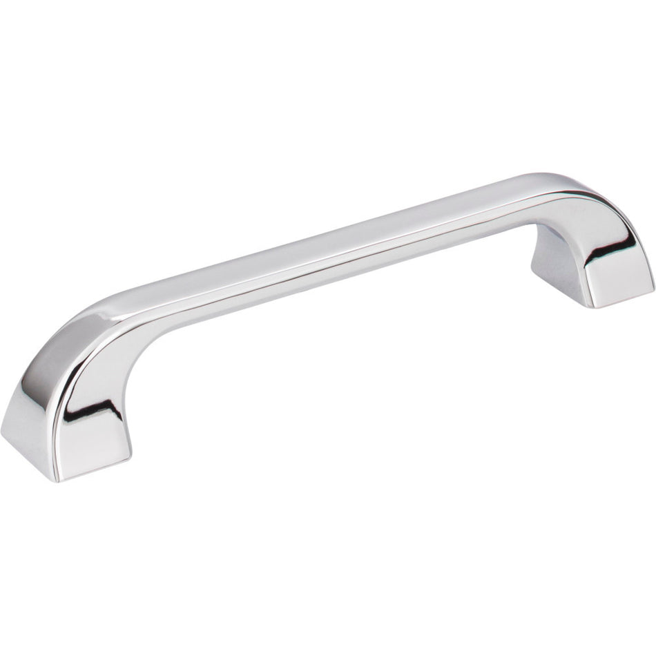 Jeffrey Alexander 972-128PC: 128mm cc Marlo D-Handle Cabinet Pull - Polished Chrome