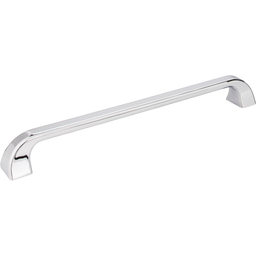 Jeffrey Alexander 972-12PC: 12" cc Marlo D-Handle Appliance Pull - Polished Chrome