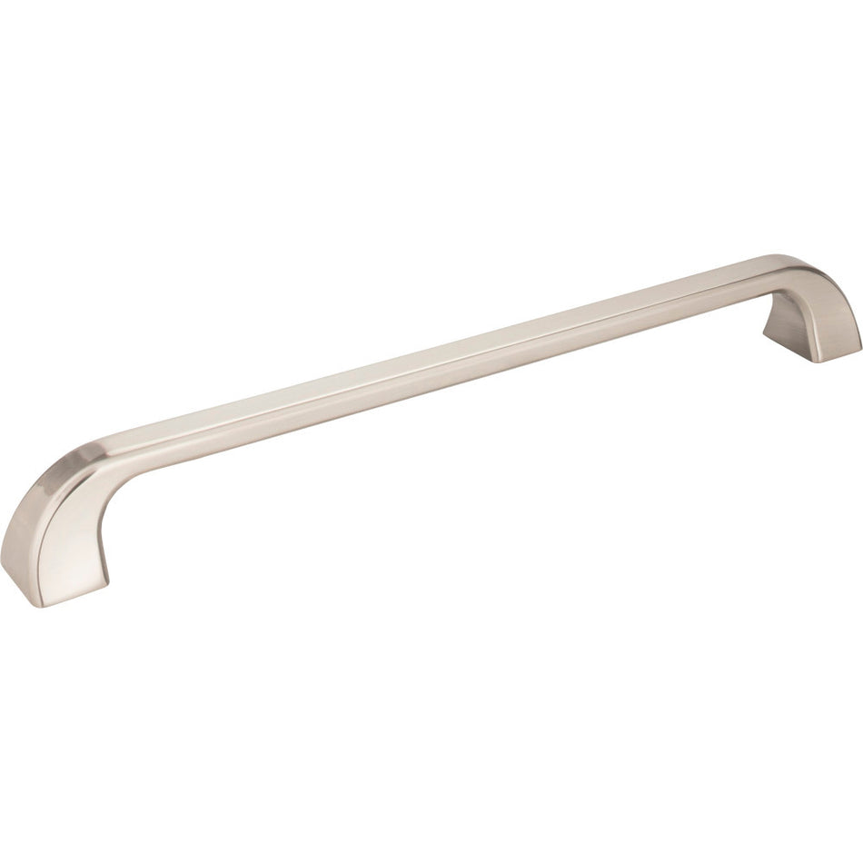 Jeffrey Alexander 972-12SN: 12" cc Marlo D-Handle Appliance Pull - Satin Nickel