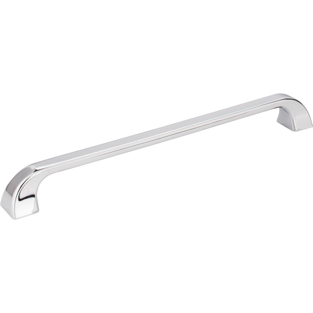 Jeffrey Alexander 972-224PC: 224mm cc Marlo D-Handle Cabinet Pull - Polished Chrome
