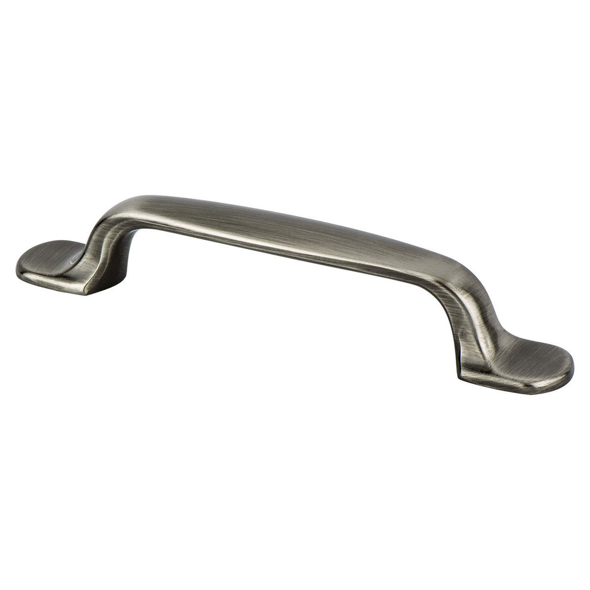 Berenson 9720-1BBN: 96mm cc Euro Moderno Cabinet Pull - Brushed Black Nickel
