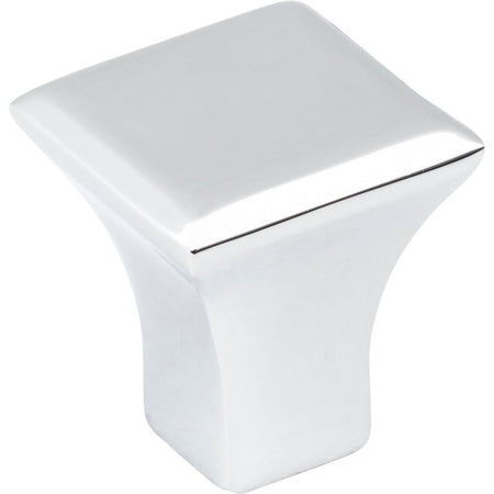 Jeffrey Alexander 972S-PC: 7/8" Marlo Square Cabinet Knob - Polished Chrome
