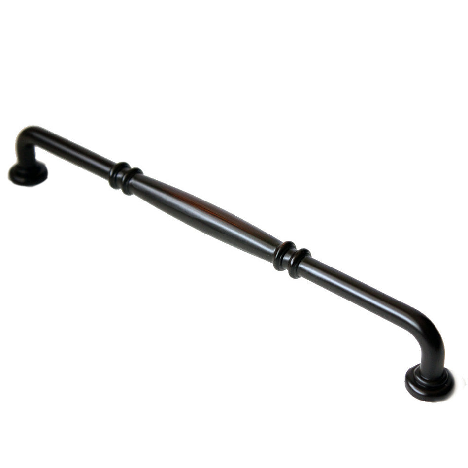 Rusticware 974ORB: 8" cc D-Handle Cabinet Pull - Oil Rubbed Bronze