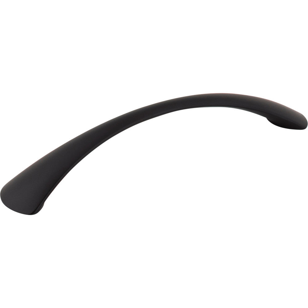 Elements 976-128BLK: 128 mm cc Belfast Arch Bar Cabinet Pull - Black